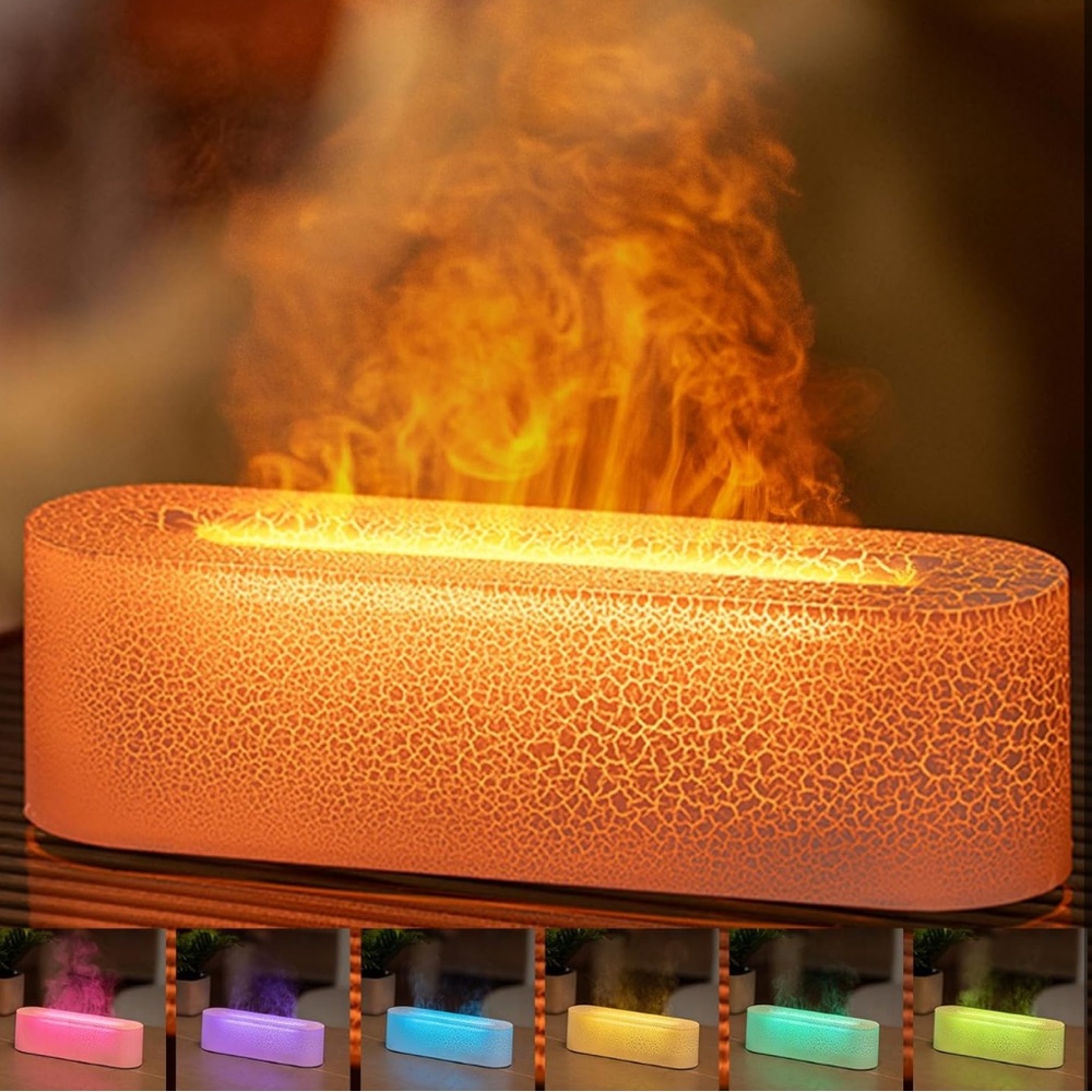 Colorful Oil Diffuser & Humidifier for Essential Oils Aromatherapy